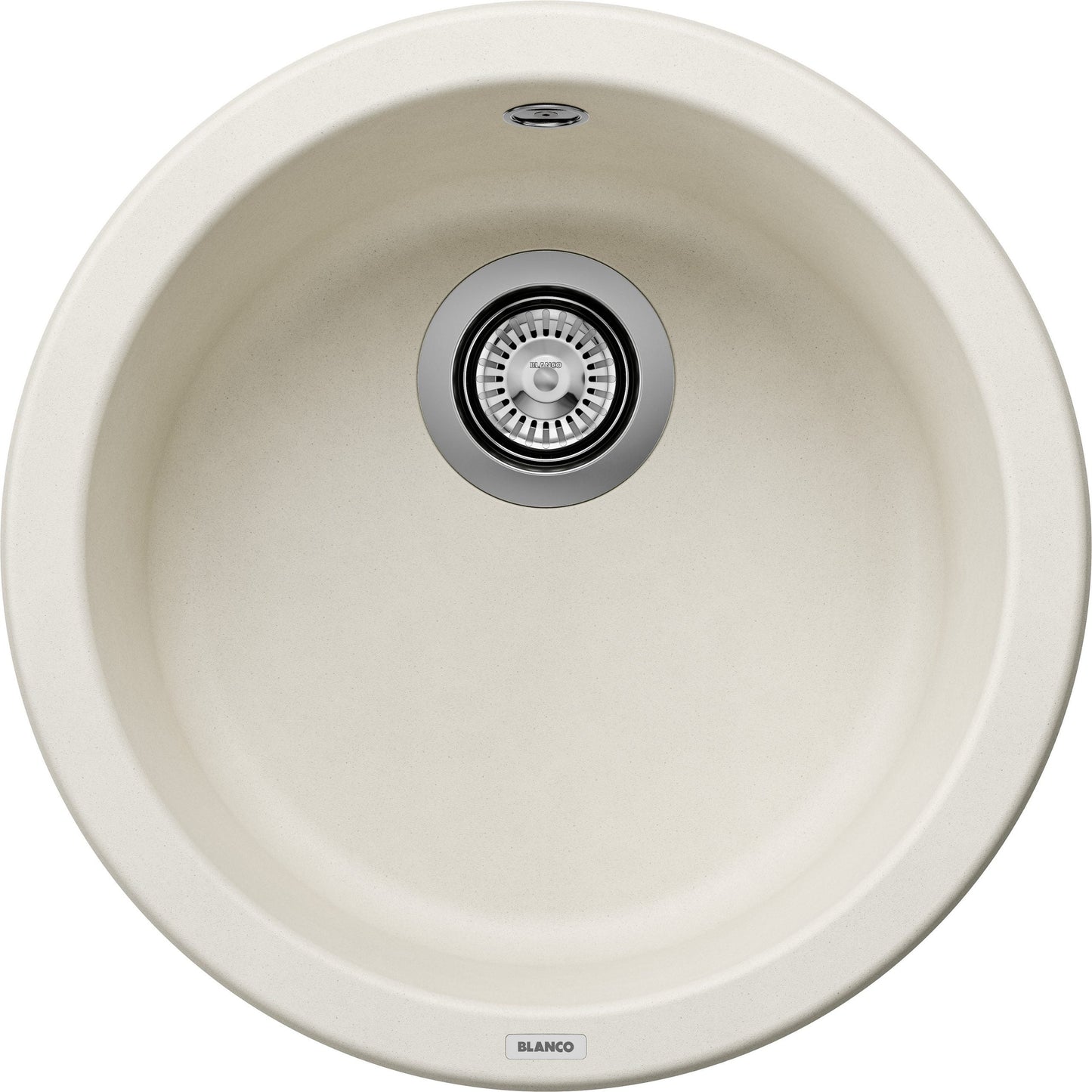 Blanco RONDO Compact Granite Kitchen Sink in Soft White - Durable & Stylish 1