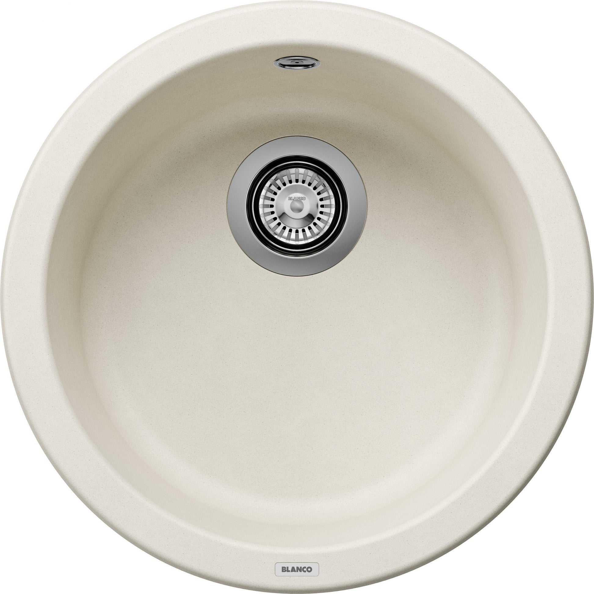 Blanco RONDO Compact Granite Kitchen Sink in Soft White - Durable & Stylish 1
