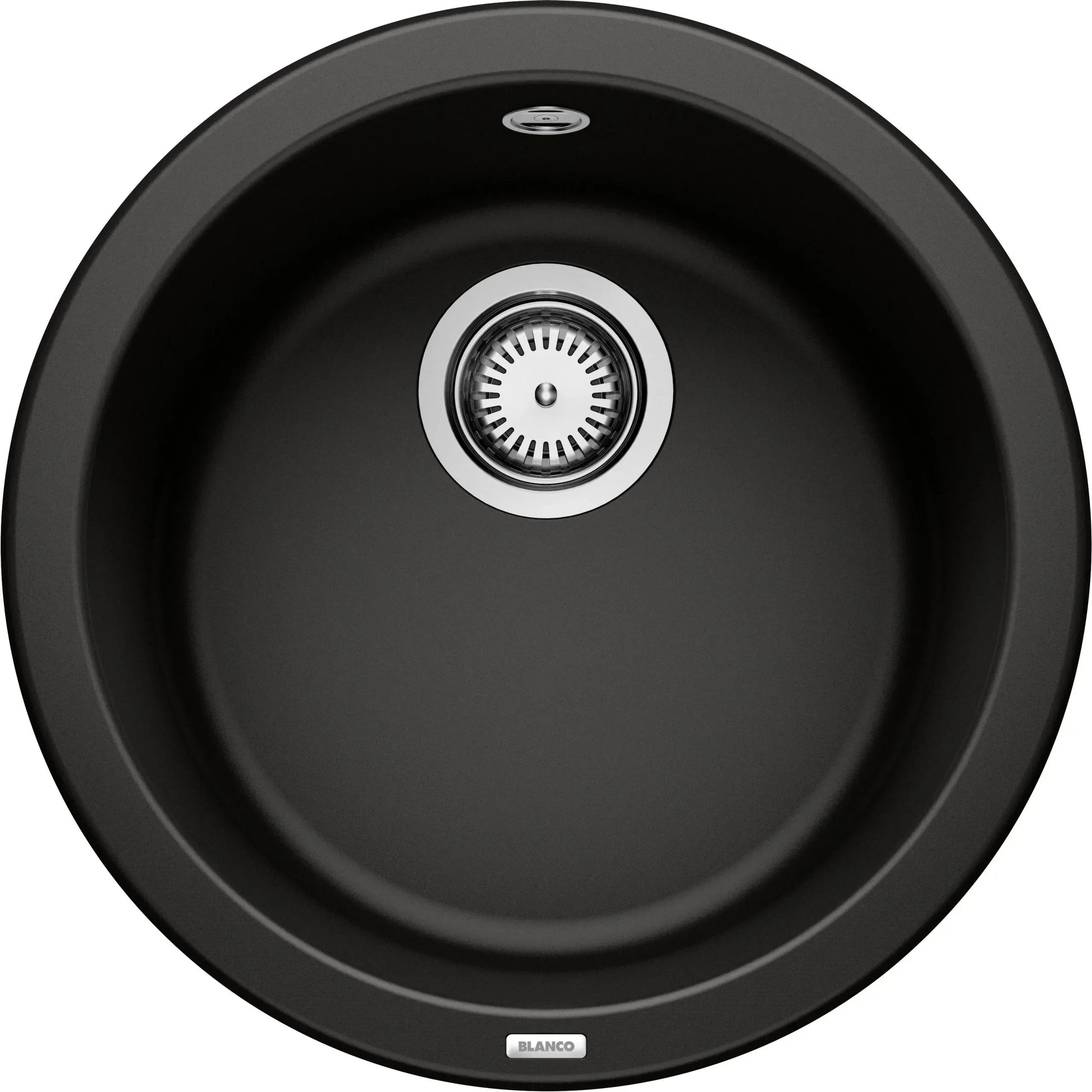 BLANCO RONDO - Premium Black Granite Kitchen Sink with Round Design, 450mm 1