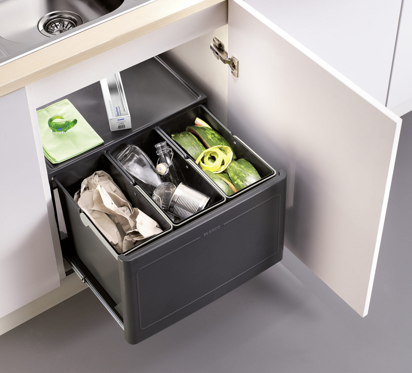 Blanco - Botton Pro - 60/3 - Manual Waste System - Plastic 1