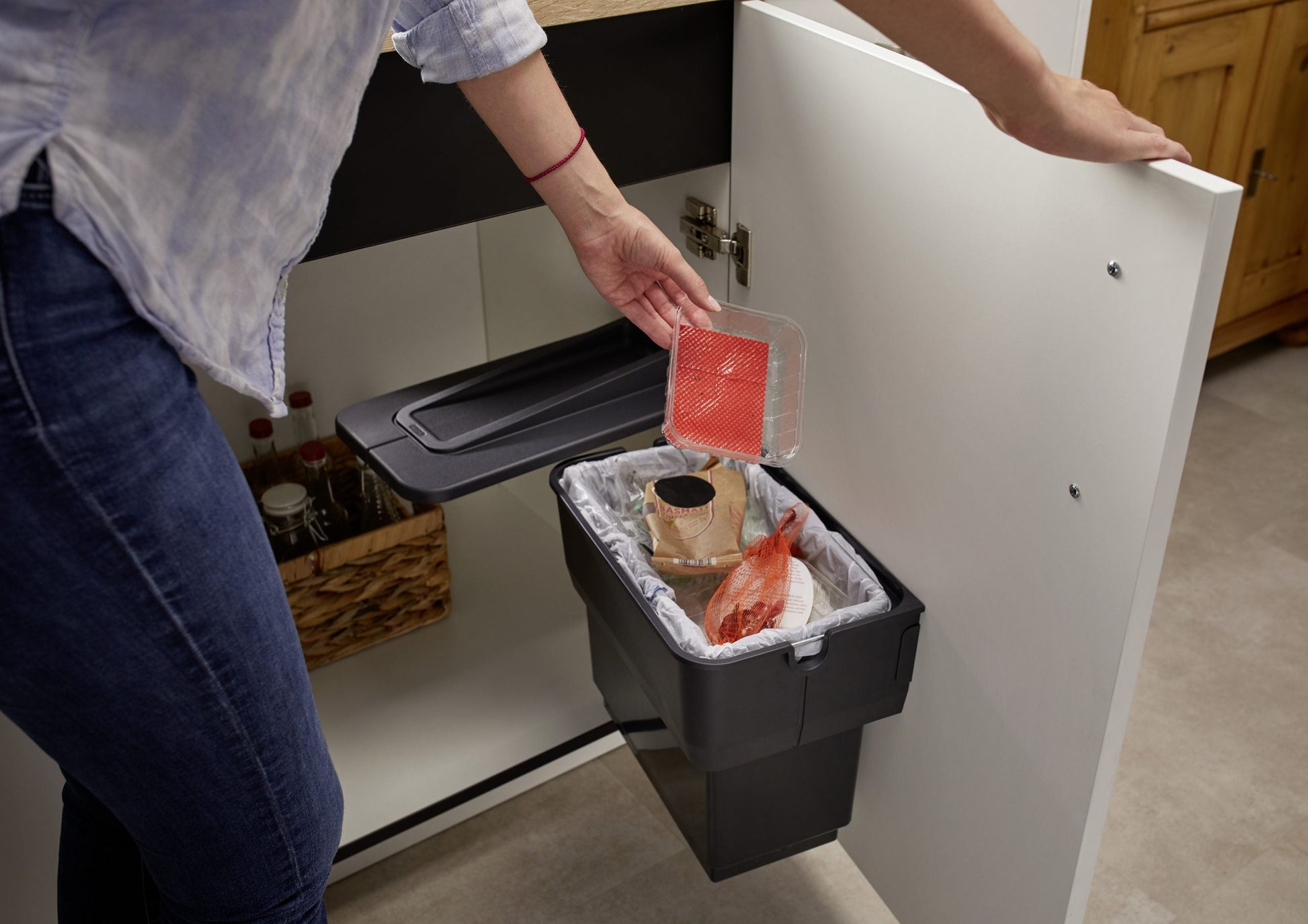 Blanco Singolo Waste System 512880 Plastic For 45-60 cm Base Cabinets 1