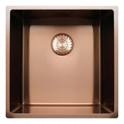 Caressi - Copper Kitchen Sink with PVD Coating for Durability & Elegance 1