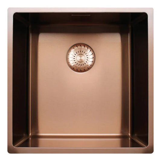 Caressi - Copper Kitchen Sink with PVD Coating for Durability & Elegance 1