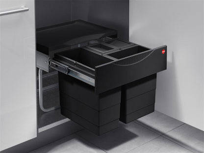 Eco-Friendly Triple Bin Trash Container for Efficient Waste Separation in 500 mm Cabinets 1