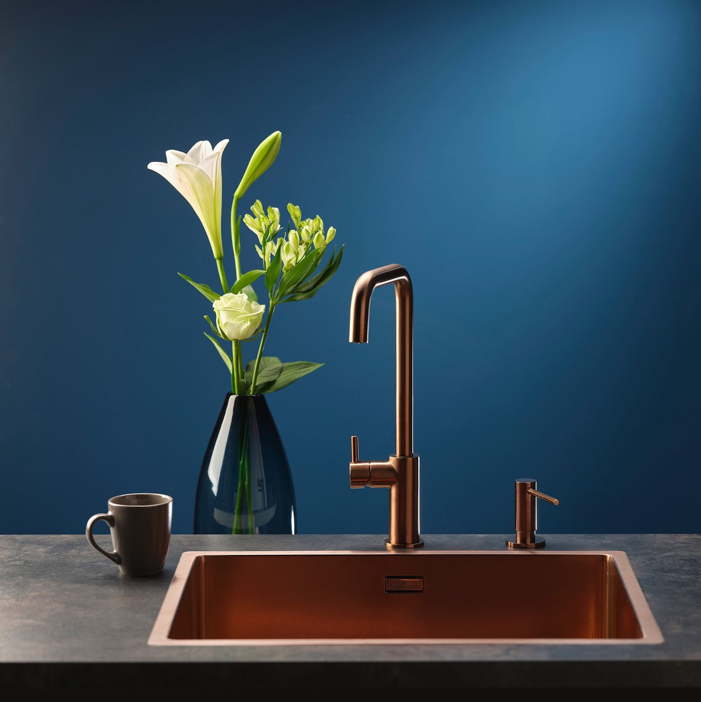 Reginox - New York - OKG Comfort - Kitchen Sink - 50x40 cm - Copper Rose 2